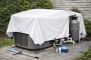 Roysson Garden Schutzplane 160 g/m² Gewebeplane mit Ösen, wasserdicht, frostbeständig, UV-beständig Bild 5