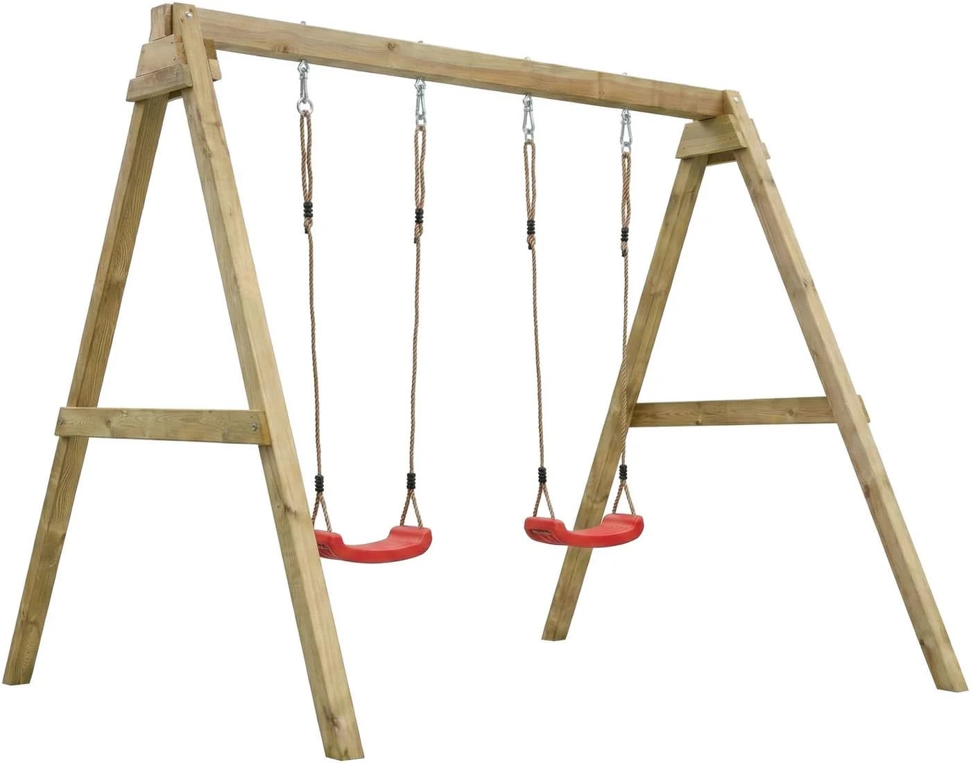MaxPlay - Swing Doppelschaukel FUNGOO, Natur, 198x202x217cm - Bild 2