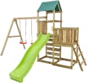 FUNGOO MaxPlay 3.1 Spielturm Grün mit Rutsche und Schaukel Bild 2