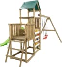 FUNGOO MaxPlay 3.1 Spielturm Grün mit Rutsche und Schaukel Bild 5