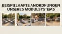 A&J MöbelLand Gartenlounge-Set SUN 3-teilig Beige Outdoor Bild 4