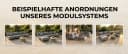 A&J MöbelLand Gartenlounge-Set SUN 3-teilig Beige Outdoor Bild 5