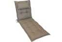 Herlag Liegenauflage Ava Polster Taupe UV-Schutz Extra Dick Bild 2
