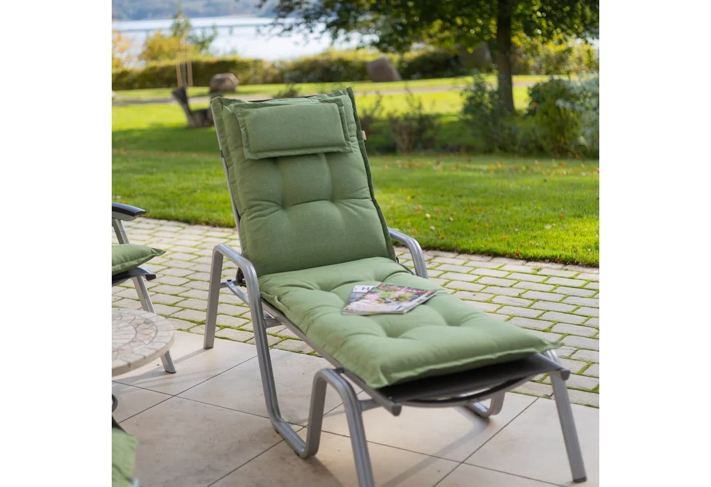 Herlag Liegenauflage Ava Polster für Gartenliege 190x60x9cm