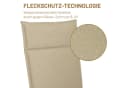 Herlag Liegenauflage Bea Champagner Outdoor Gartenstuhlauflage Bild 5