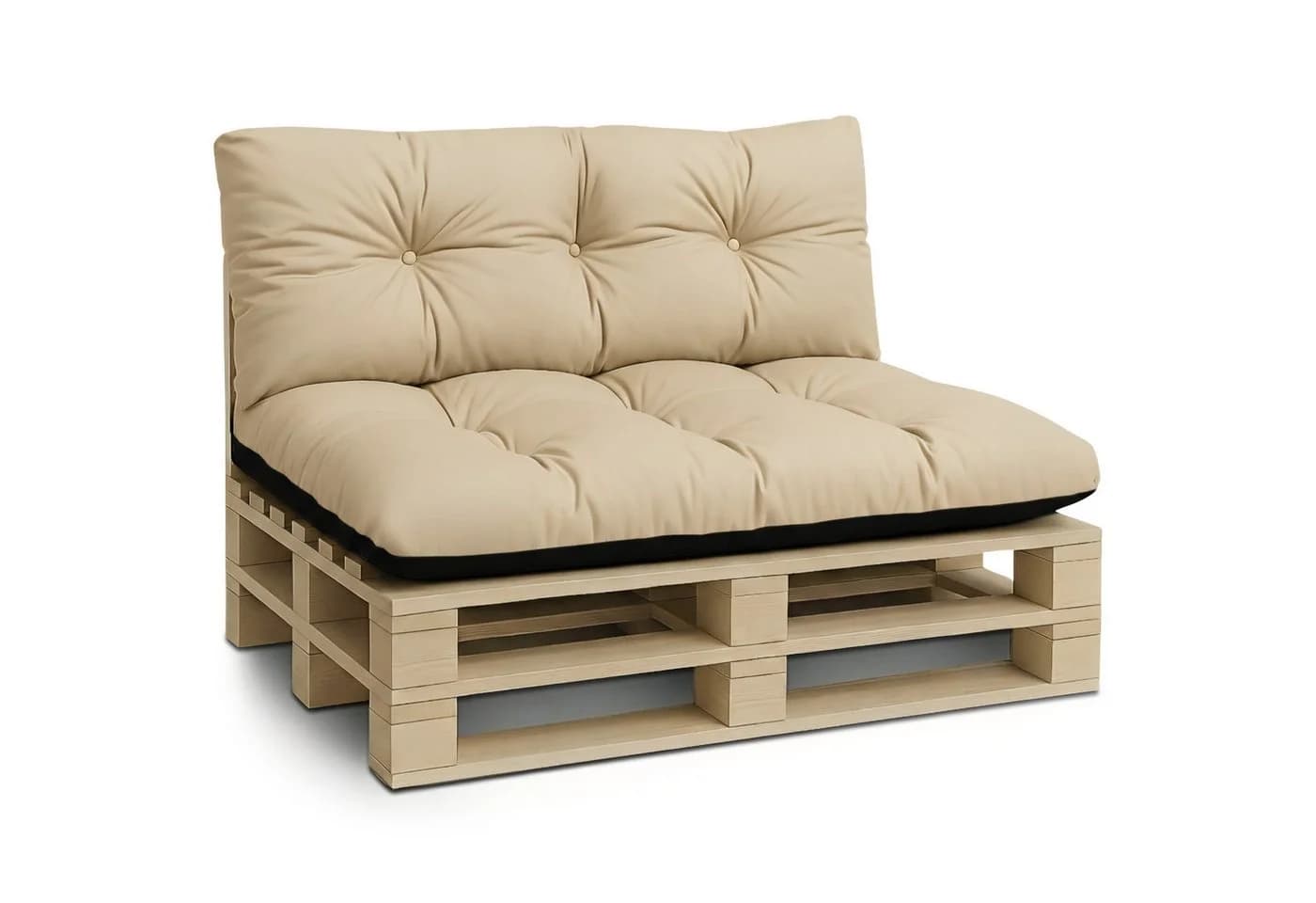 Amazinggirl Palettenkissen Outdoor Beige/Braun UV-beständig - Bild 2