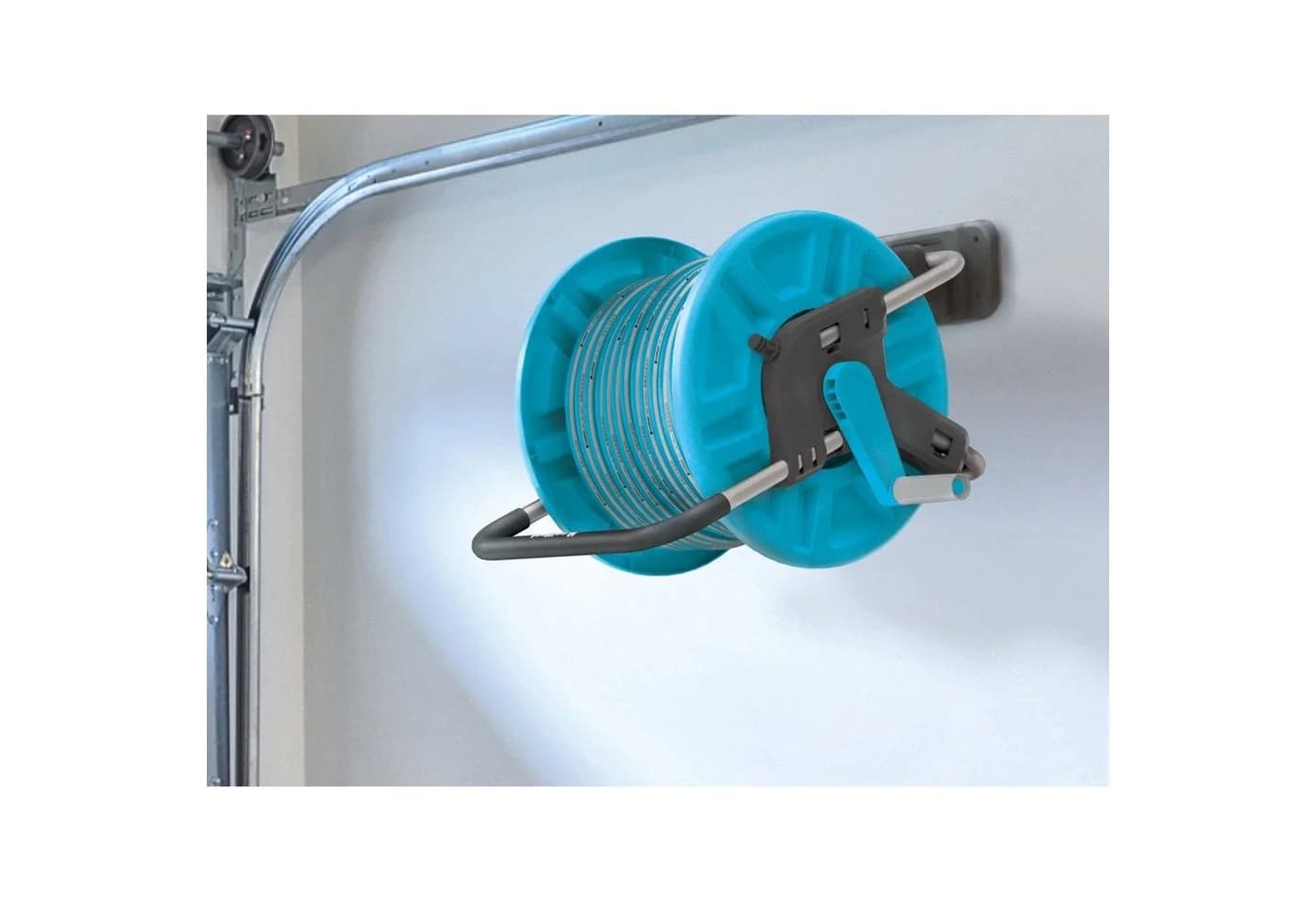Cellfast Schlauchhalterung ALUPLUS mit Wandhalterung Aluminium - Bild 5