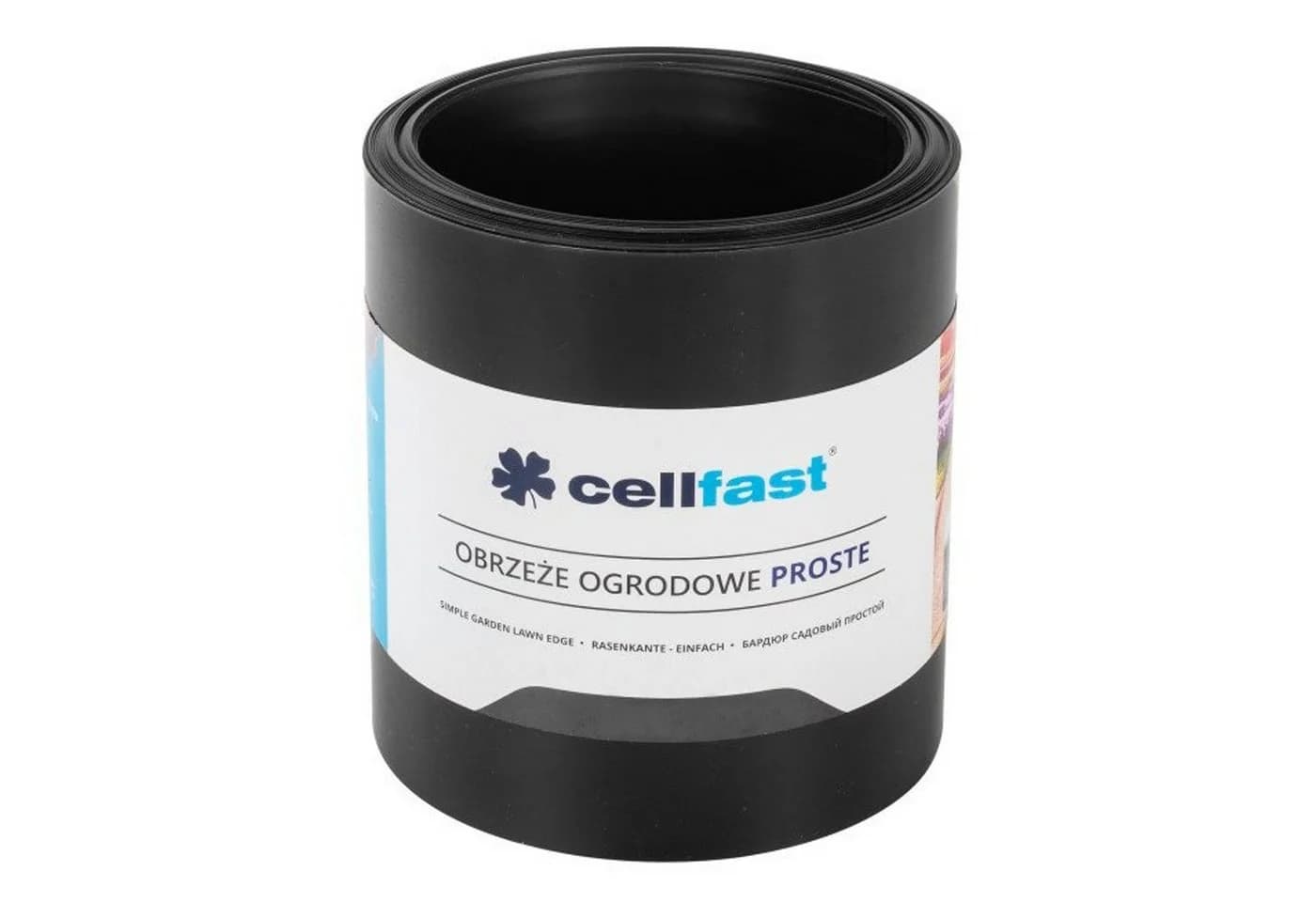 Cellfast Beetbegrenzung 9m Schwarz Grau Braun UV-beständig