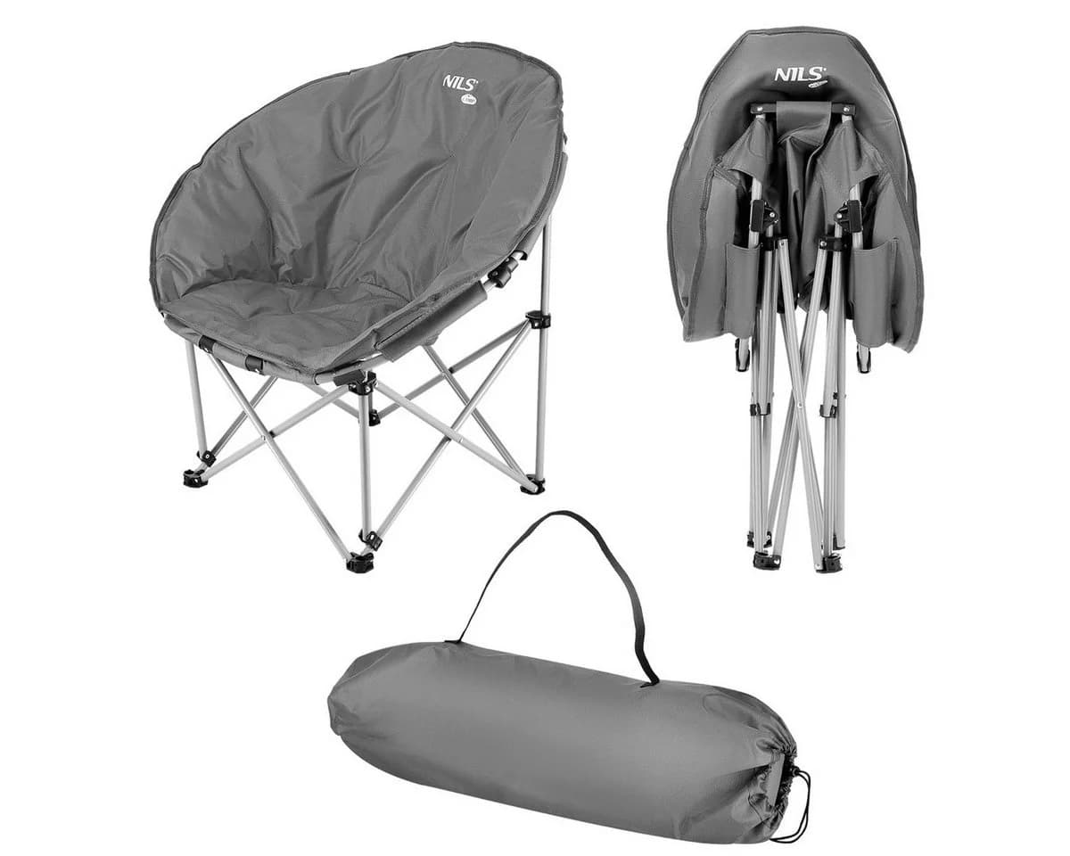 NILS CAMP Campingstuhl Faltbarer Campingsessel