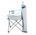 NILS CAMP Campingstuhl mit Sonnenschutz und Becherhalter Grau Bild 5