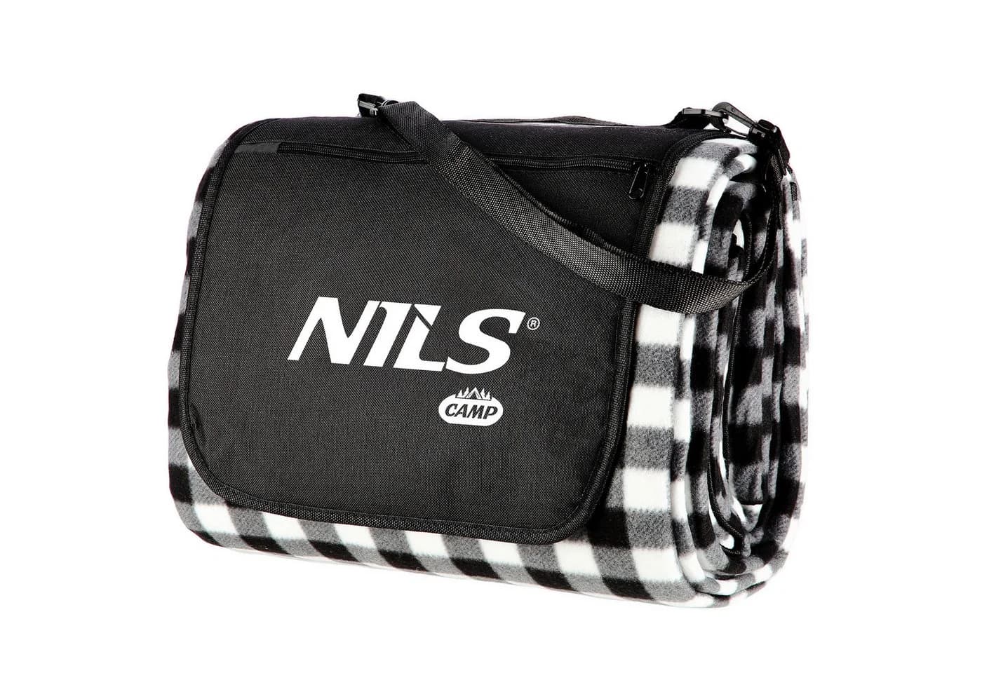 NILS CAMP Picknickdecke 300x200cm XXL Outdoordecke mit Tragegurt - Bild 4