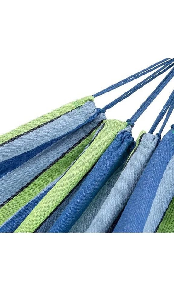 NILS CAMP Hängematte NC9003 Blau/Grün 120cm - Bild 4