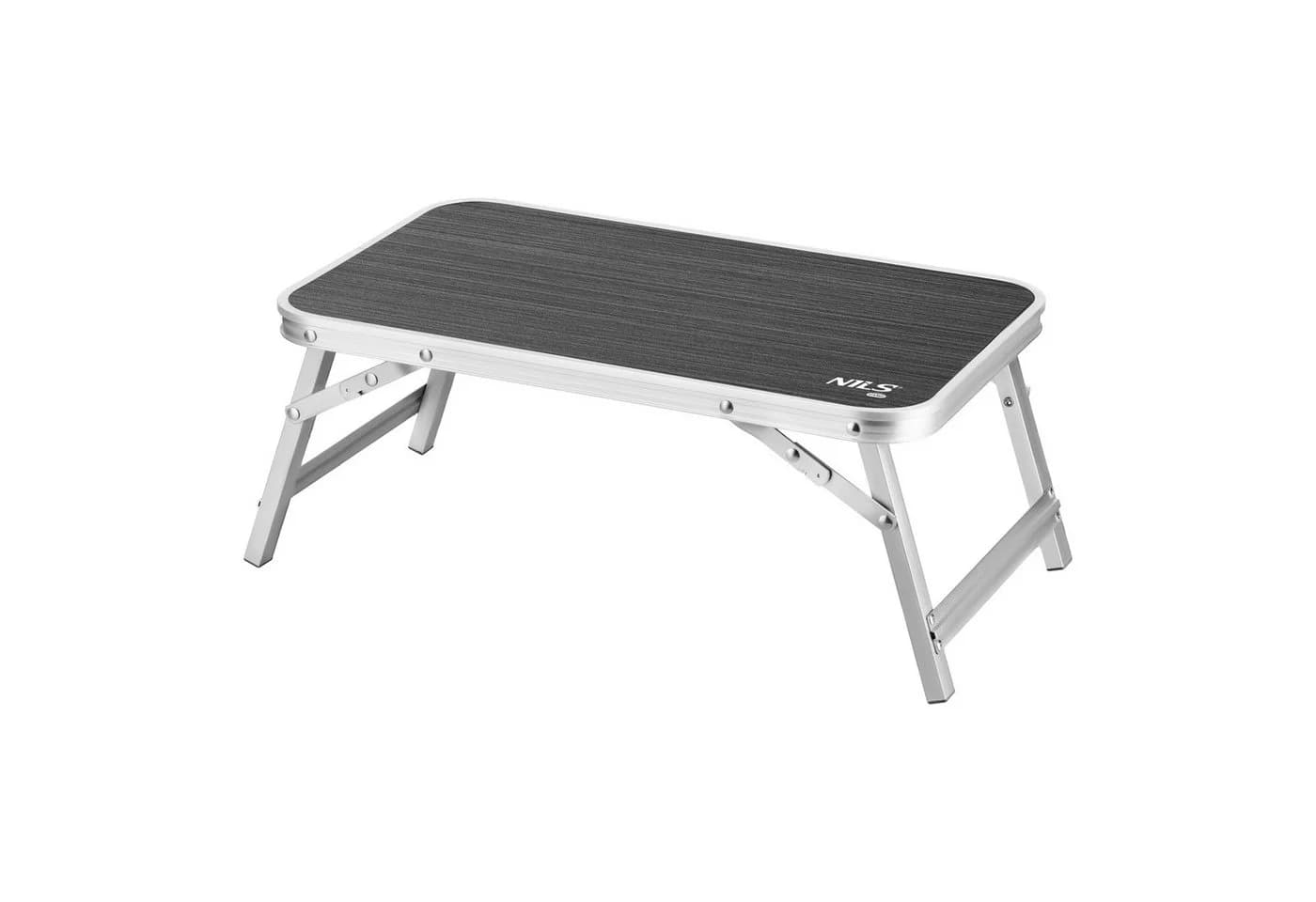 NILS CAMP Campingtisch klappbar Aluminium MDF kompakt - Bild 2