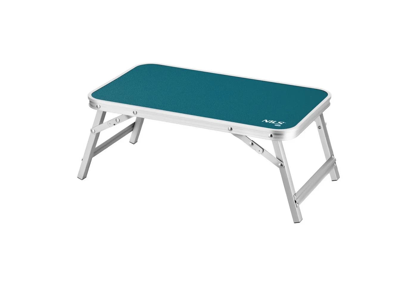 NILS CAMP Campingtisch Klappbar Aluminium MDF Kompakt - Bild 2