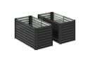MC Star Hochbeet 2er-Set Metall Dunkelgrau Bild 4