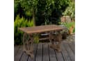 MC Star Gartentisch Massivholz Rustikal Bild 5