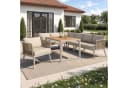 i@home Gartenlounge-Set 6-tlg. Siebensitzer Beige Bild 1