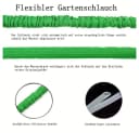 SIKAINI Dehnbarer Gartenschlauch mit Spritzdüse Grün Bild 5