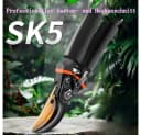 SIKAINI Gartenschere Rostfrei Ergonomisch für Obstbäume & Sträucher Bild 1