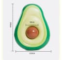 SIKAINI Luftmatratze Pool mit Abnehmbarem Kern, Avocado-Design Grün/Braun Bild 5
