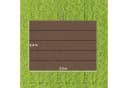 Novzep Pavillon-Ersatzdach 3,5x2,6m Hellgrau Polyester Bild 3