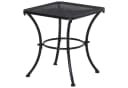 MC Star Beistelltisch Schwarz Metall 45x45x50cm Bild 2