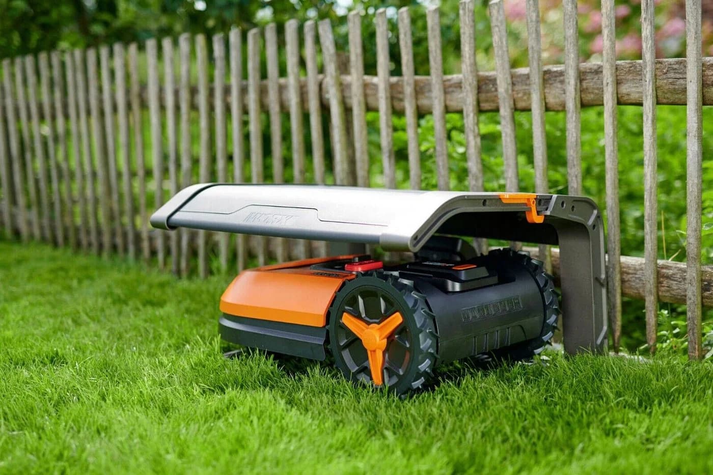 WORX Mähroboter-Garage Landroid WA0810 Schwarz Klappbar