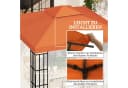 Outsunny Pavillon-Ersatzdach Rostrot 3x3 m Bild 5