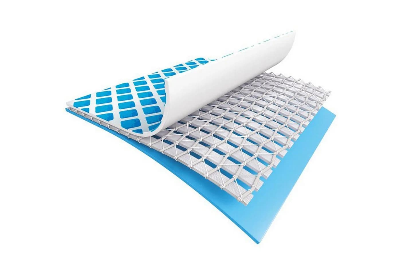 Intex Framepool Set Family II Blau 260x160x65 cm