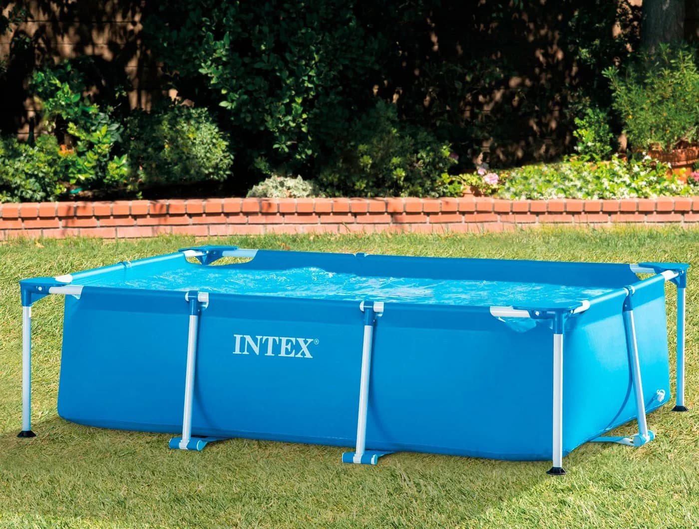 Intex Framepool Set Family II Blau 260x160x65 cm - Bild 2