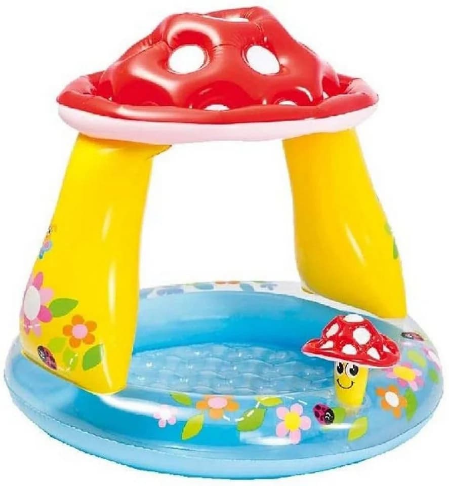 Intex Planschbecken Mushroom Kinderpool Bunt 102x89cm