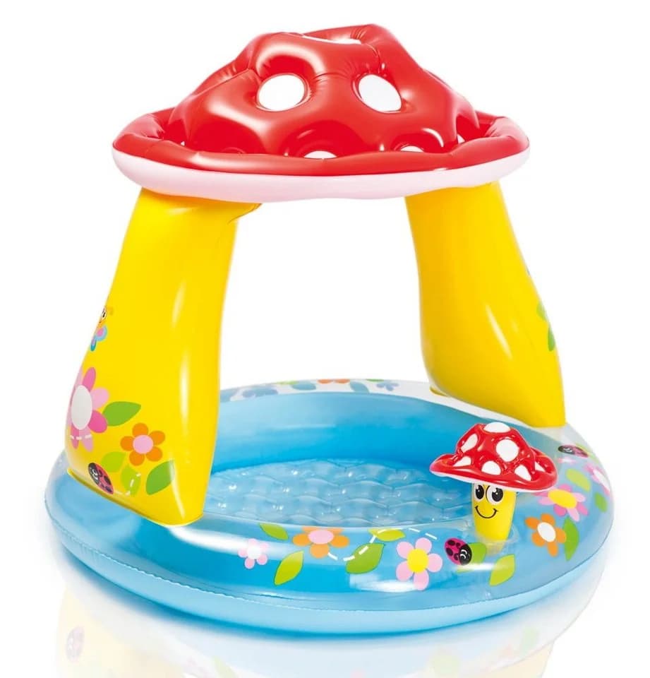 Intex Planschbecken Mushroom Kinderpool Bunt 102x89cm - Bild 3