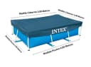 Intex Pool-Abdeckplane Rechteckig 300x200 cm UV-beständig Bild 3