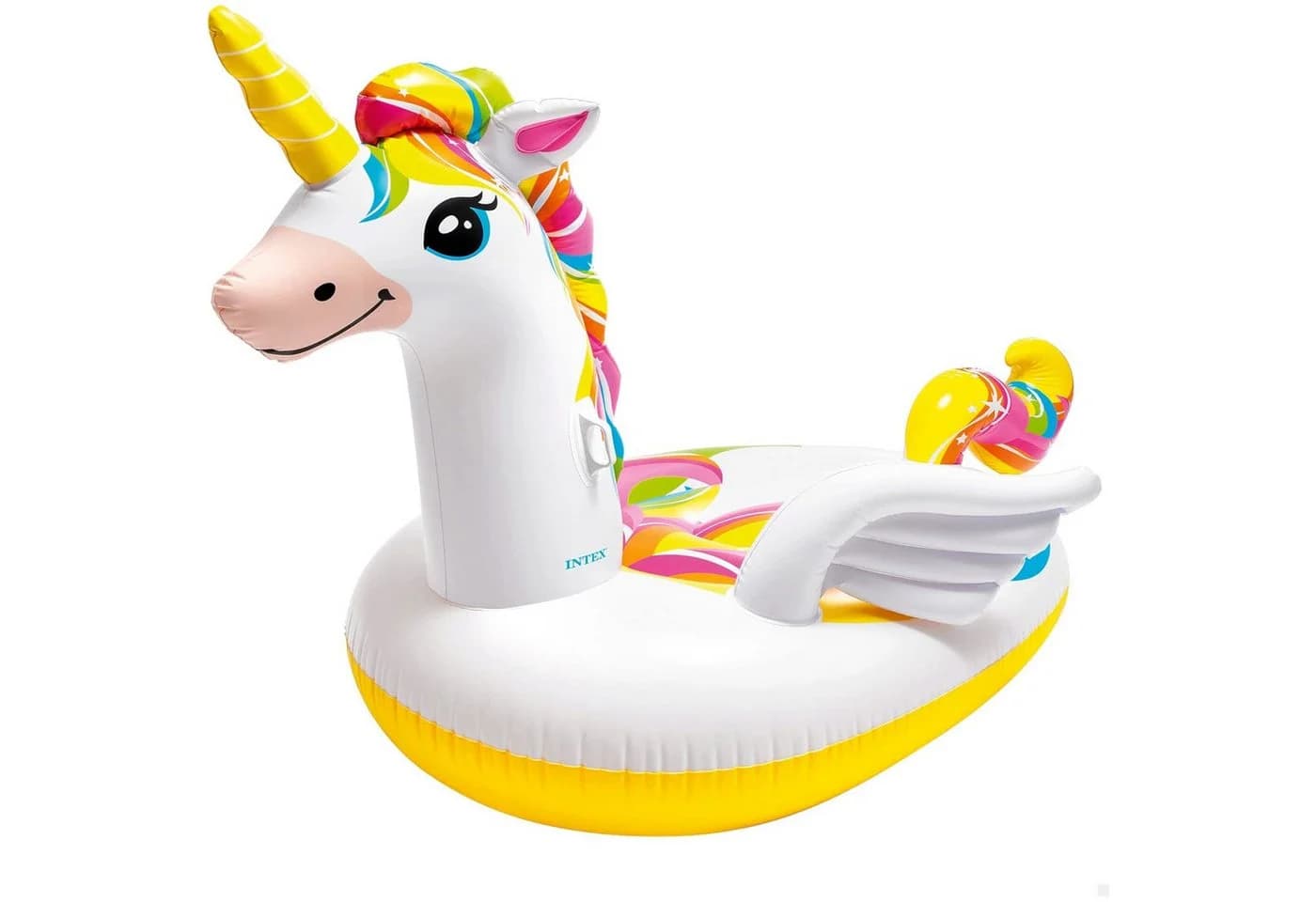 INTEX Mega Unicorn Island XXL Schwimmtier Bunt Aufblasbar - Bild 3