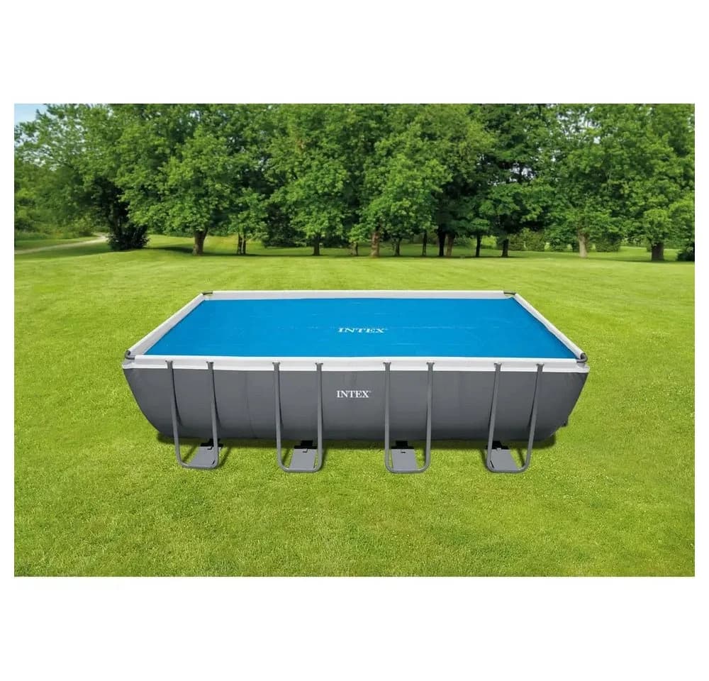 INTEX Solarabdeckplane für Frame-Pools 549x274cm Transparent - Bild 2