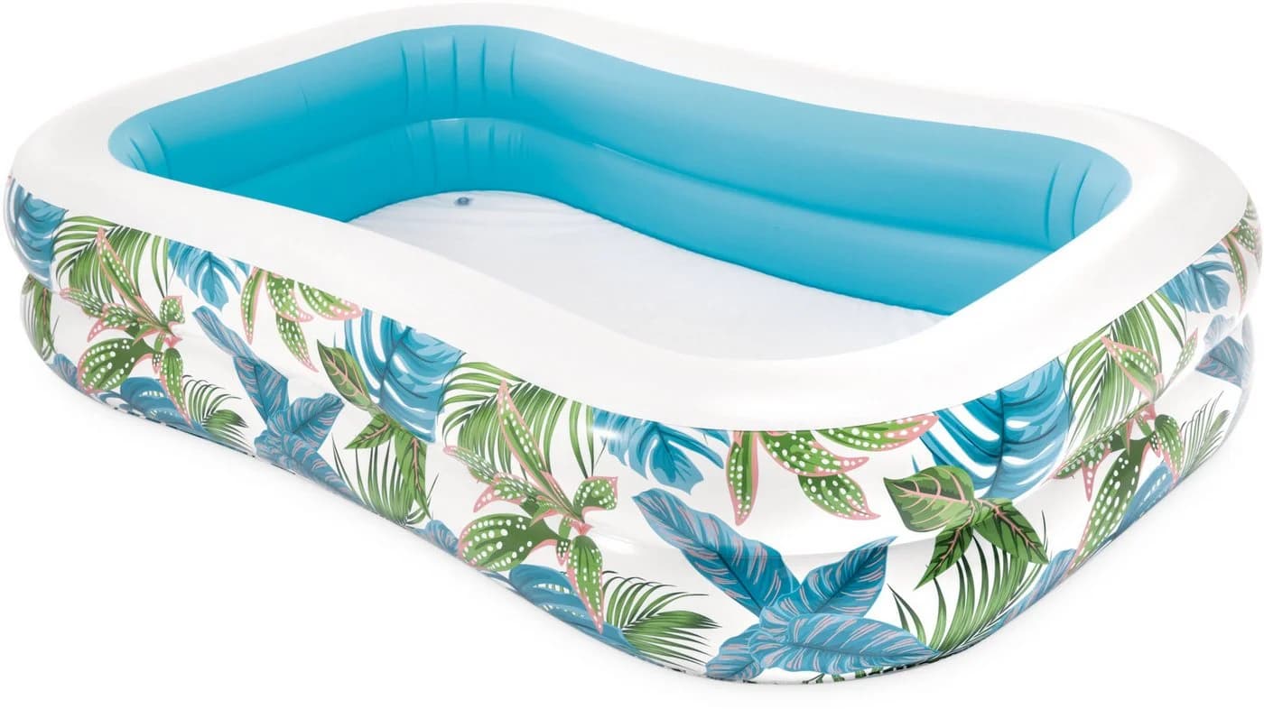 Intex Planschbecken Tropical Swim Center Family Pool Bunt