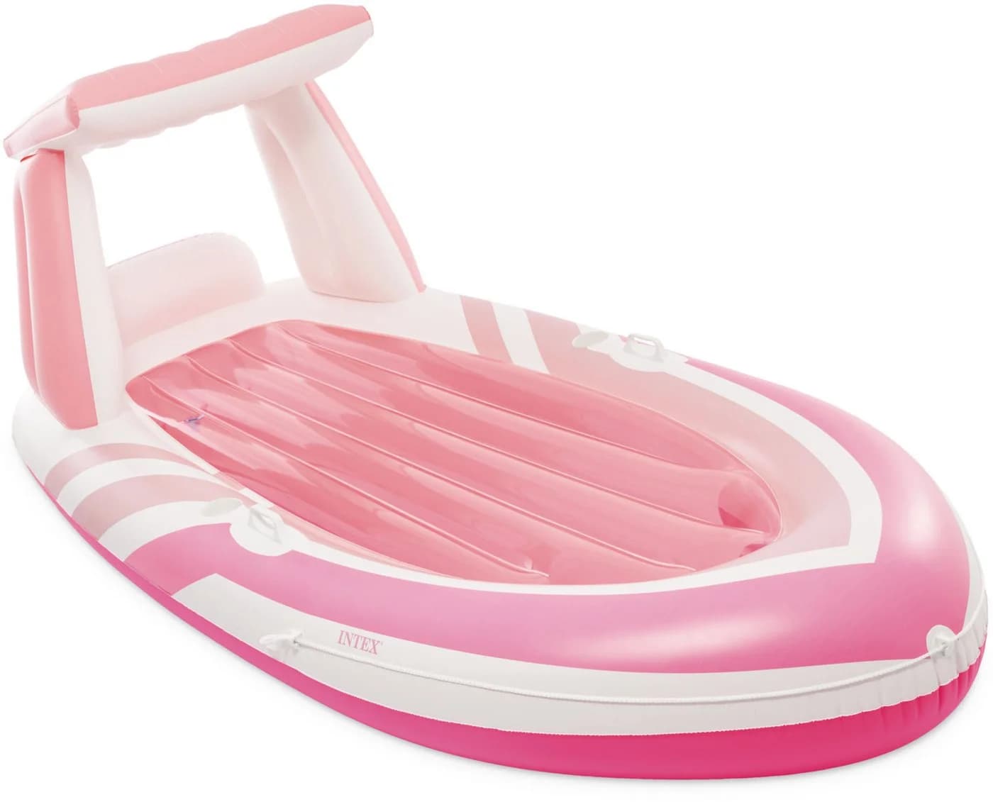 INTEX Luftmatratze Pink Paradise Boat mit Haltegriffen - Bild 2