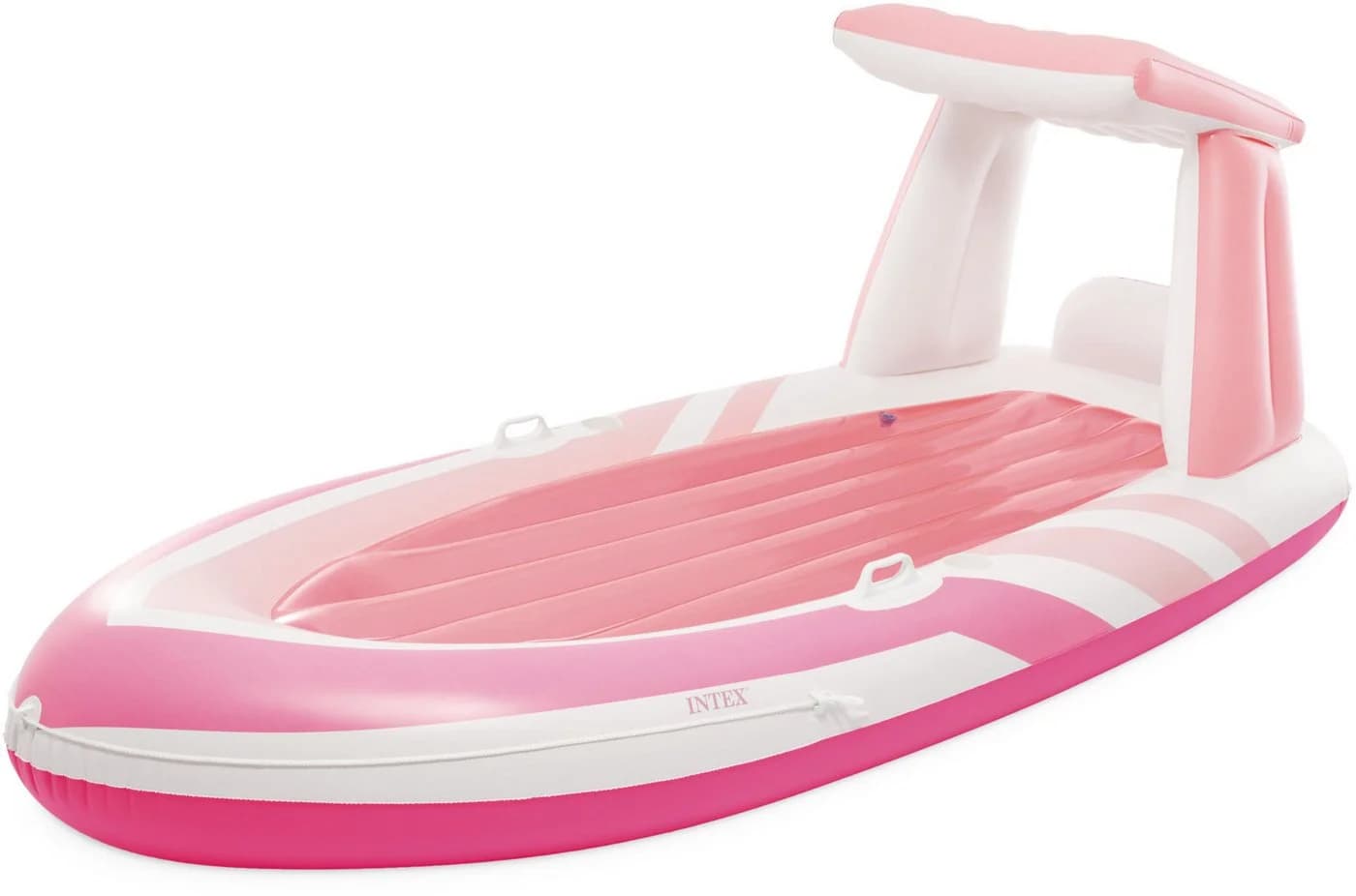INTEX Luftmatratze Pink Paradise Boat mit Haltegriffen - Bild 3