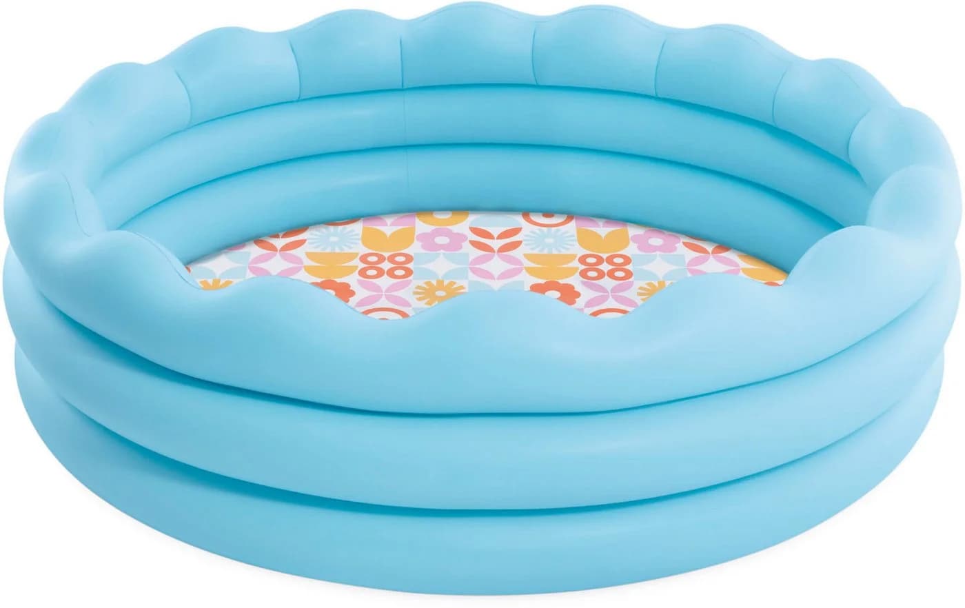 Intex Planschbecken Wave Edge Blau Retro - Bild 2