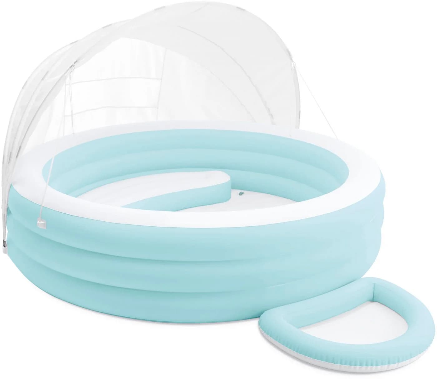 INTEX Planschbecken Canopy Lounge türkis mit Sonnensegel - Bild 3