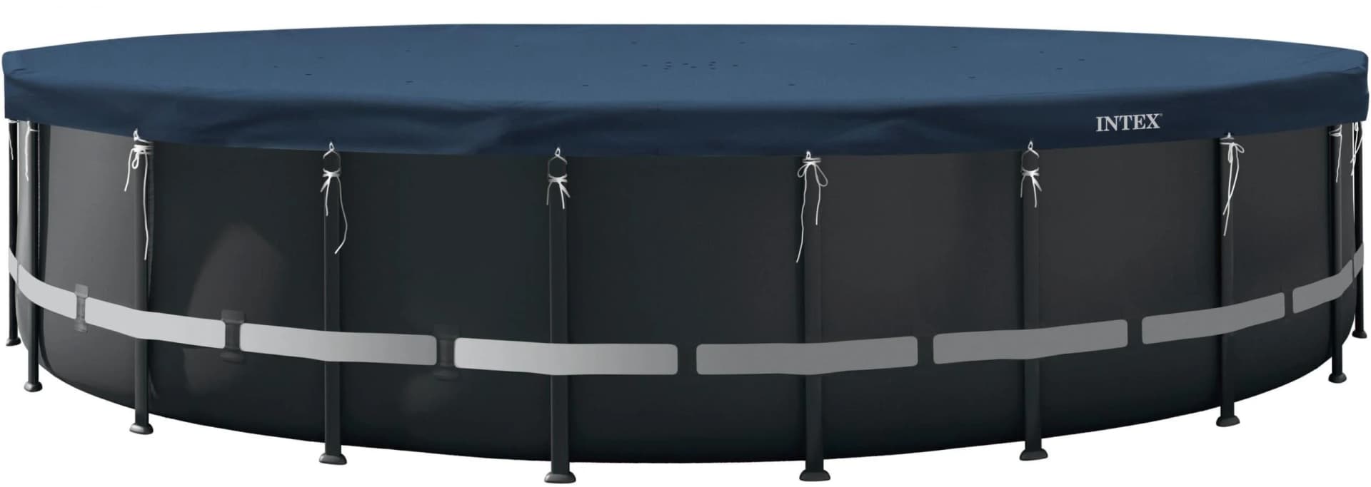 Pool-Abdeckplane Deluxe, Ø 732 cm, Blau - Bild 2