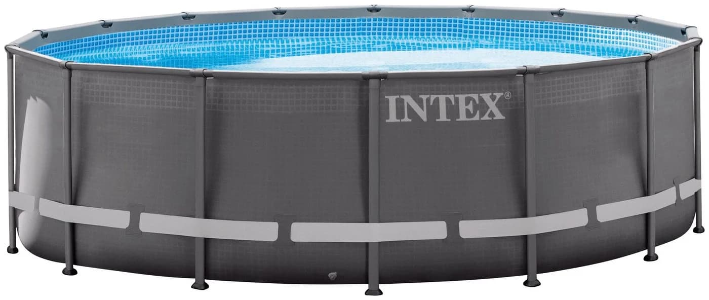 Intex Framepool Ultra XTR Frame Set 610x122 cm Grau/Blau - Bild 3