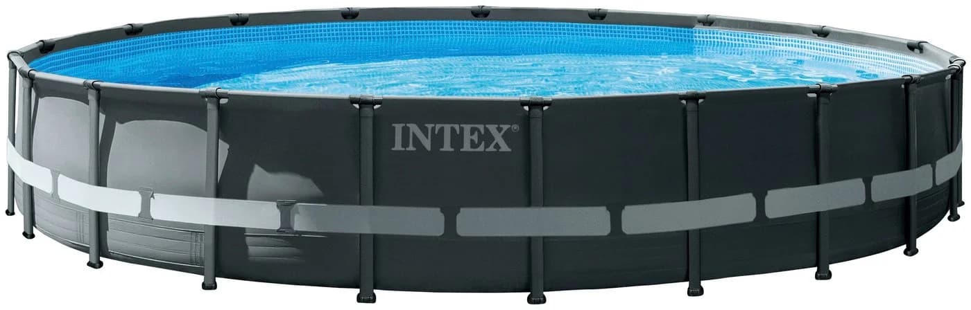 Intex Framepool Ultra XTR Frame Set 610x122 cm Grau/Blau - Bild 4