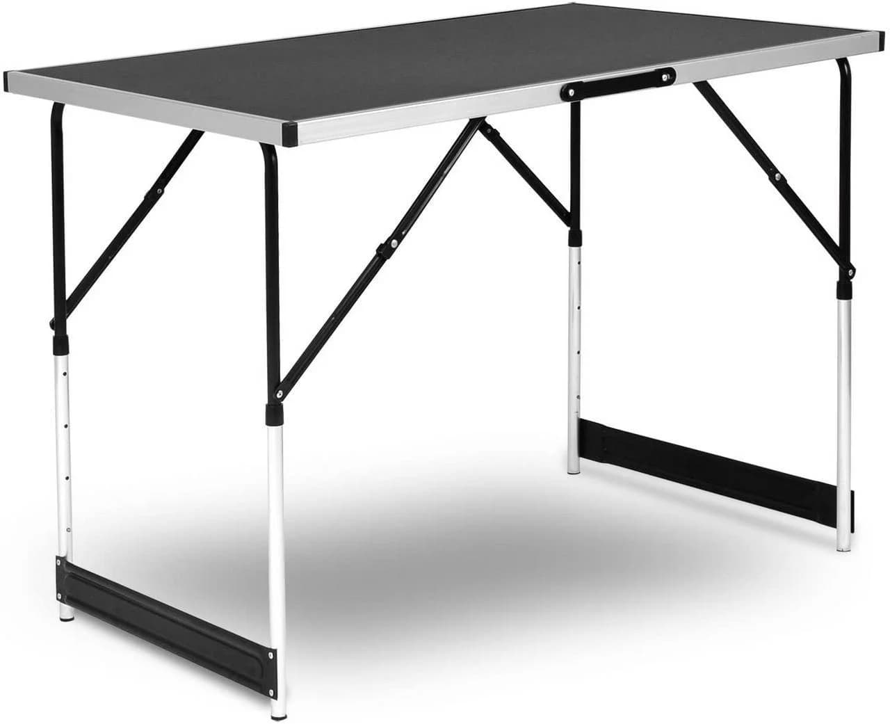 EUGAD Campingtisch höhenverstellbar klappbar MDF Aluminium Stahl - Bild 2