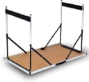 EUGAD Campingtisch höhenverstellbar klappbar MDF Aluminium Stahl Bild 3