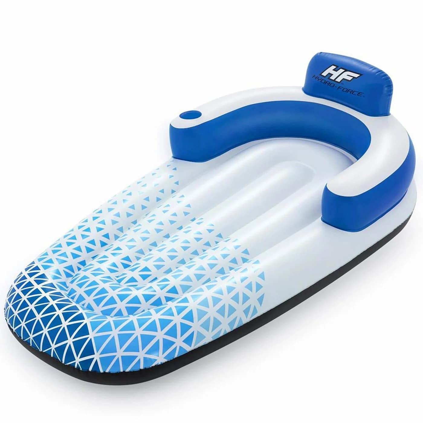 Bestway Poolliege Indigo Wave mit Getränkehalter und Rückenlehne - Bild 2