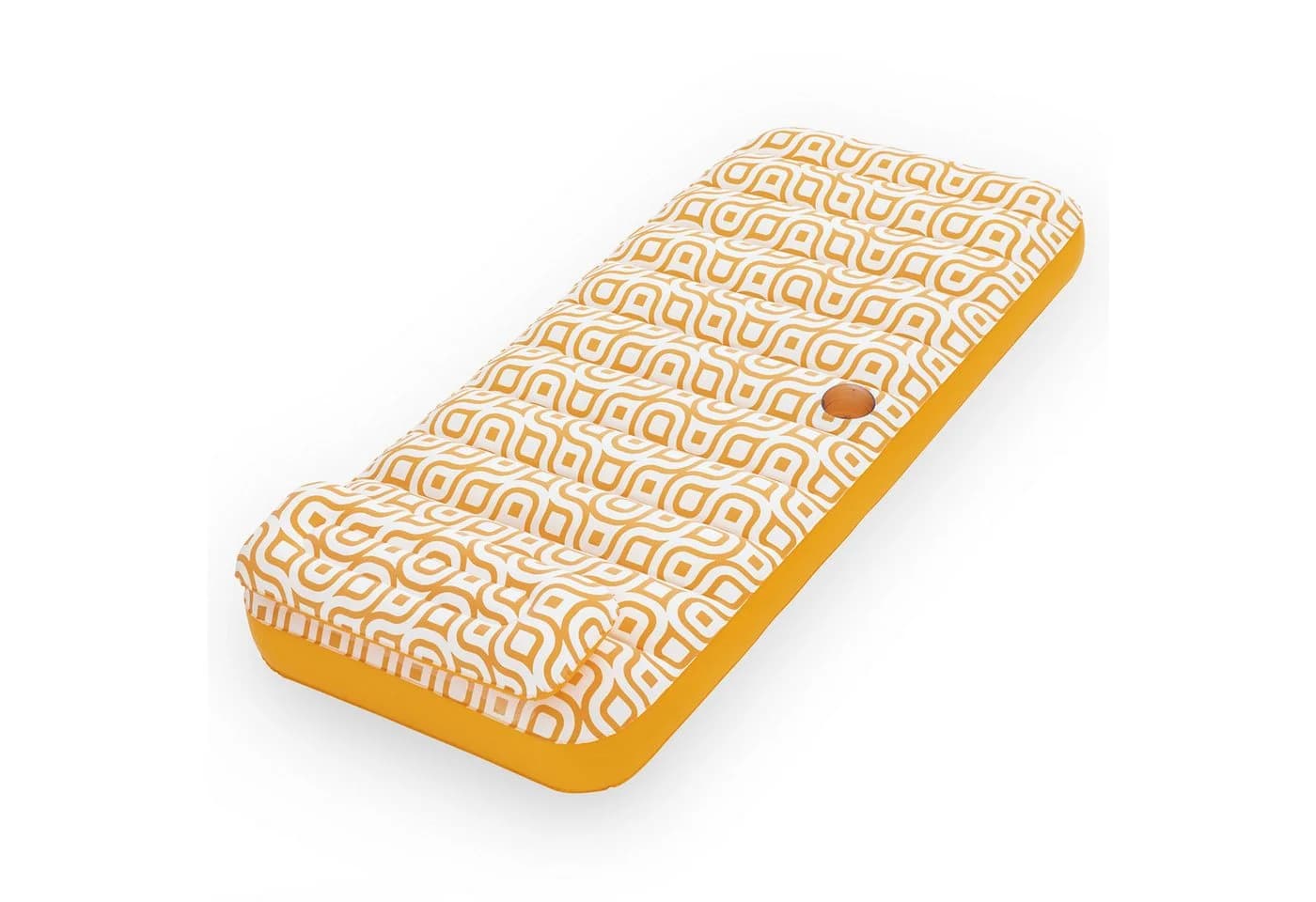 Bestway Badeinsel Comfort Plush Orange mit Getränkehalter - Bild 2