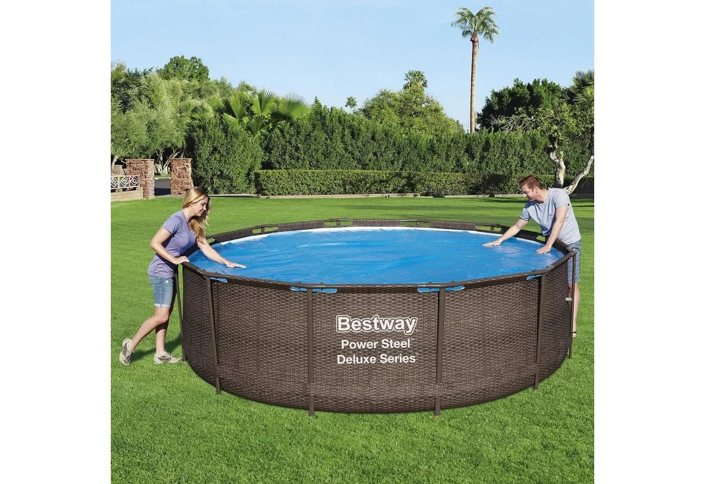 BESTWAY Flowclear Solarplane Blau Ø 300cm Poolheizung - Bild 4