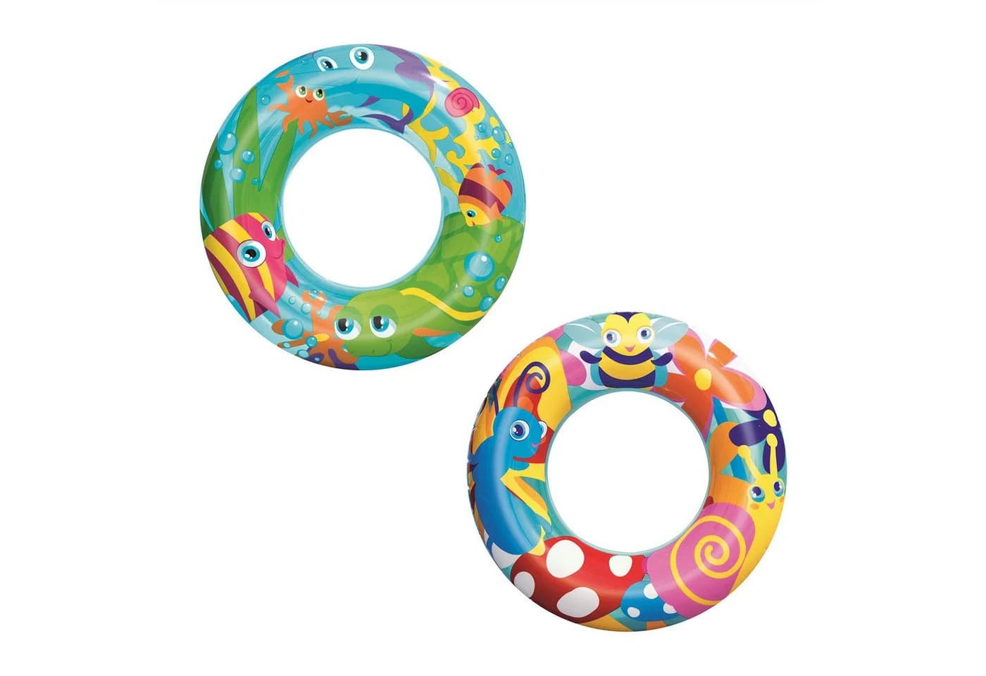 Bestway Schwimmring Aquarium Bunt PVC - Bild 2