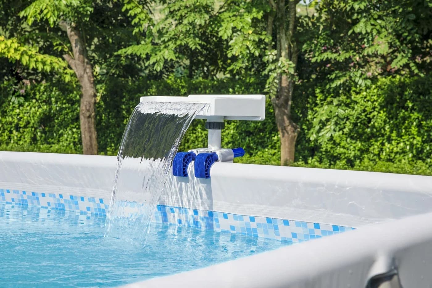 Bestway Flowclear LED-Wasserfall mit Farbwechsel Licht 58619